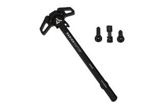 Radian Raptor AR15 charging handle and Talon safety selector in black
